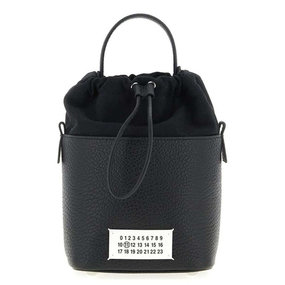 Maison Margiela Black Calfskin Crossbody Women's Bag